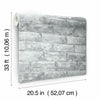 Brick Peel and Stick Wallpaper Peel and Stick Wallpaper RoomMates   
