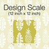 Pineapple Block Print Peel and Stick Wallpaper Peel and Stick Wallpaper RoomMates   