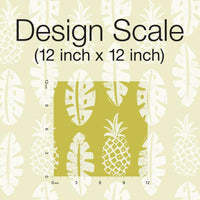 Pineapple Block Print Peel and Stick Wallpaper Peel and Stick Wallpaper RoomMates   