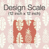 Pineapple Block Print Peel and Stick Wallpaper Peel and Stick Wallpaper RoomMates   