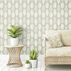 Pineapple Block Print Peel and Stick Wallpaper Peel and Stick Wallpaper RoomMates   