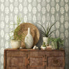 Pineapple Block Print Peel and Stick Wallpaper Peel and Stick Wallpaper RoomMates   