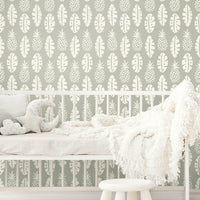 Pineapple Block Print Peel and Stick Wallpaper Peel and Stick Wallpaper RoomMates   