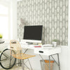 Pineapple Block Print Peel and Stick Wallpaper Peel and Stick Wallpaper RoomMates   