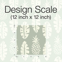 Pineapple Block Print Peel and Stick Wallpaper Peel and Stick Wallpaper RoomMates   