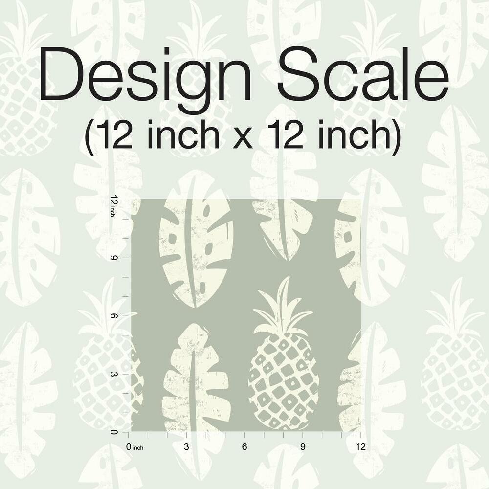 Pineapple Block Print Peel and Stick Wallpaper Peel and Stick Wallpaper RoomMates   