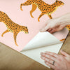 Cheetah Cheetah Peel & Stick Wallpaper Peel and Stick Wallpaper RoomMates   
