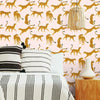 Cheetah Cheetah Peel & Stick Wallpaper Peel and Stick Wallpaper RoomMates   