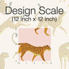Cheetah Cheetah Peel & Stick Wallpaper Peel and Stick Wallpaper RoomMates   