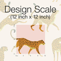 Cheetah Cheetah Peel & Stick Wallpaper Peel and Stick Wallpaper RoomMates   