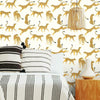 Cheetah Cheetah Peel & Stick Wallpaper Peel and Stick Wallpaper RoomMates   