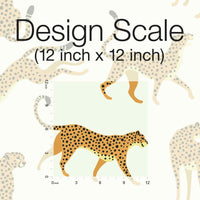 Cheetah Cheetah Peel & Stick Wallpaper Peel and Stick Wallpaper RoomMates   