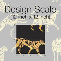 Cheetah Cheetah Peel & Stick Wallpaper Peel and Stick Wallpaper RoomMates   