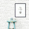 Doodle Scallop Peel and Stick Wallpaper Peel and Stick Wallpaper RoomMates   