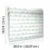 Doodle Scallop Peel and Stick Wallpaper Peel and Stick Wallpaper RoomMates   