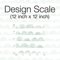 Doodle Scallop Peel and Stick Wallpaper Peel and Stick Wallpaper RoomMates   