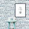 Doodle Scallop Peel and Stick Wallpaper Peel and Stick Wallpaper RoomMates   