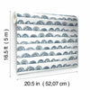 Doodle Scallop Peel and Stick Wallpaper Peel and Stick Wallpaper RoomMates   