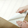 Beadboard Peel and Stick Wallpaper Peel and Stick Wallpaper RoomMates   