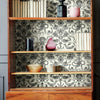 Deep Sea Toile Peel and Stick Wallpaper Peel and Stick Wallpaper RoomMates   