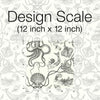 Deep Sea Toile Peel and Stick Wallpaper Peel and Stick Wallpaper RoomMates   