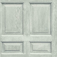 Beveled Wood Paneling Peel & Stick Wallpaper Peel and Stick Wallpaper RoomMates Roll Grey 
