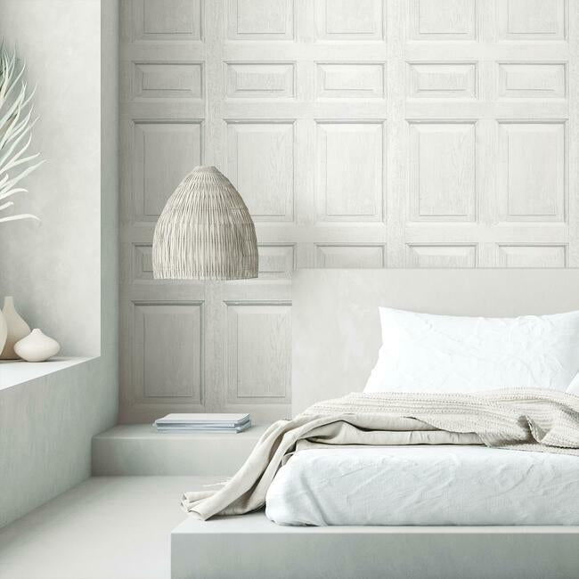 Beveled Wood Paneling Peel & Stick Wallpaper Peel and Stick Wallpaper RoomMates   