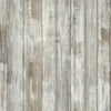Weathered Planks Peel & Stick Wallpaper Peel and Stick Wallpaper RoomMates Roll Brown 