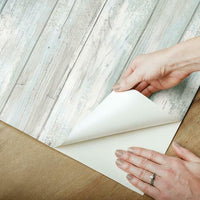 Weathered Planks Peel & Stick Wallpaper Peel and Stick Wallpaper RoomMates   