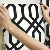Gazebo Lattice Peel and Stick Wallpaper Peel and Stick Wallpaper RoomMates   