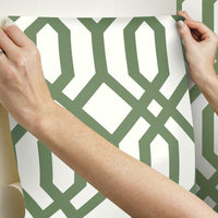 Gazebo Lattice Peel and Stick Wallpaper Peel and Stick Wallpaper RoomMates   