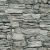 Stone Peel and Stick Wallpaper Peel and Stick Wallpaper RoomMates Roll Grey 