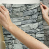 Stone Peel and Stick Wallpaper Peel and Stick Wallpaper RoomMates   