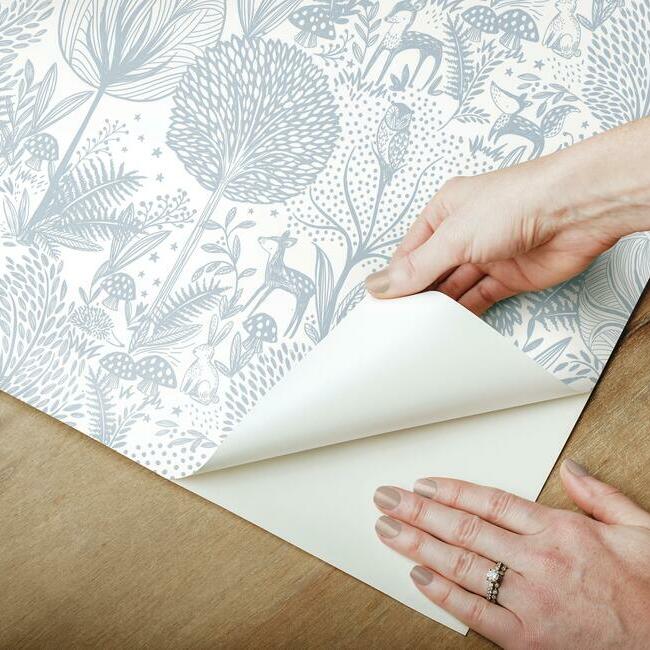 Forest Friends Peel & Stick Wallpaper Peel and Stick Wallpaper RoomMates   