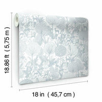 Forest Friends Peel & Stick Wallpaper Peel and Stick Wallpaper RoomMates   