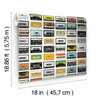 Retro Cassettes Peel & Stick Wallpaper Peel and Stick Wallpaper RoomMates   