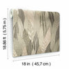Fern & Feathers Peel & Stick Wallpaper Peel and Stick Wallpaper RoomMates   