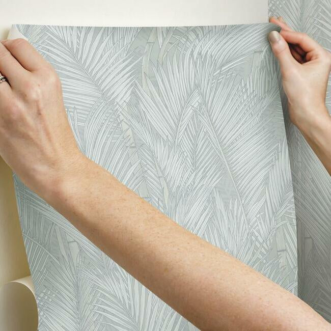 Swaying Fronds Peel & Stick Wallpaper Peel and Stick Wallpaper RoomMates   