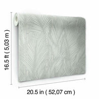 Swaying Fronds Peel & Stick Wallpaper Peel and Stick Wallpaper RoomMates   