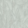 Swaying Fronds Peel & Stick Wallpaper Peel and Stick Wallpaper RoomMates Roll Grey 