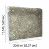 Zen Dahlia Peel & Stick Wallpaper Peel and Stick Wallpaper RoomMates   
