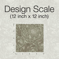 Zen Dahlia Peel & Stick Wallpaper Peel and Stick Wallpaper RoomMates   