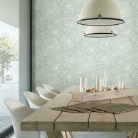 Zen Dahlia Peel & Stick Wallpaper Peel and Stick Wallpaper RoomMates   