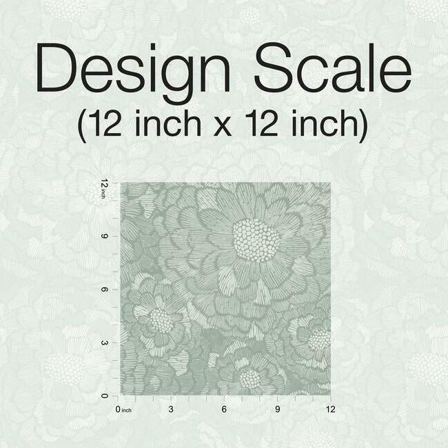 Zen Dahlia Peel & Stick Wallpaper Peel and Stick Wallpaper RoomMates   