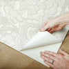 Zen Dahlia Peel & Stick Wallpaper Peel and Stick Wallpaper RoomMates   