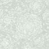 Zen Dahlia Peel & Stick Wallpaper Peel and Stick Wallpaper RoomMates Roll Grey/White 
