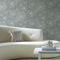 Zen Dahlia Peel & Stick Wallpaper Peel and Stick Wallpaper RoomMates   