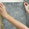 Zen Dahlia Peel & Stick Wallpaper Peel and Stick Wallpaper RoomMates   