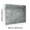 Zen Dahlia Peel & Stick Wallpaper Peel and Stick Wallpaper RoomMates   