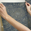 Zen Dahlia Peel & Stick Wallpaper Peel and Stick Wallpaper RoomMates   